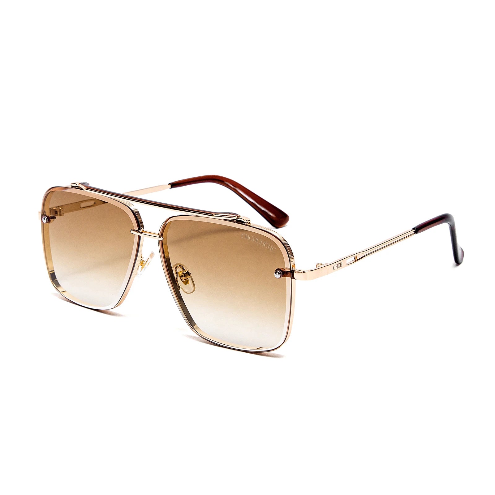 CHCH Sunglasses New Large Frame Gradient Women's Toad Glasses Men's Outdoor Fashion Glasses Beach Glasses