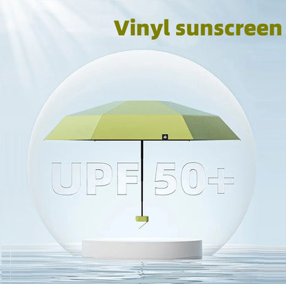 ☀️ UPF50+ Mini Folding Umbrella – Ultra-Compact, UV-Protective & Waterproof for Travel & Everyday Use! ☔✨