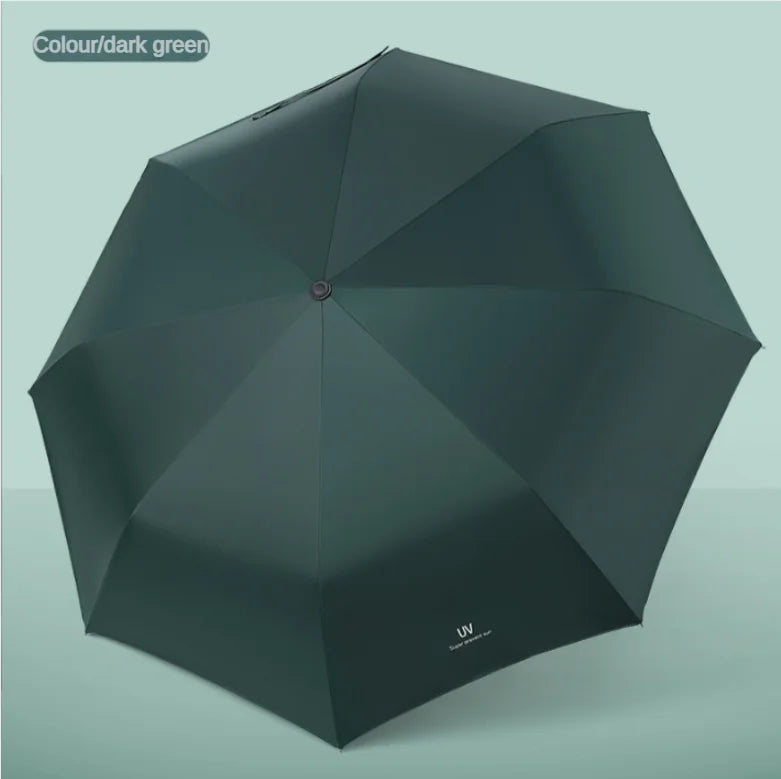 ☀️☔ Travel-Ready Mini Folding Umbrella – Compact, UV Protective & Windproof for Sun & Rain! 🌦️✨