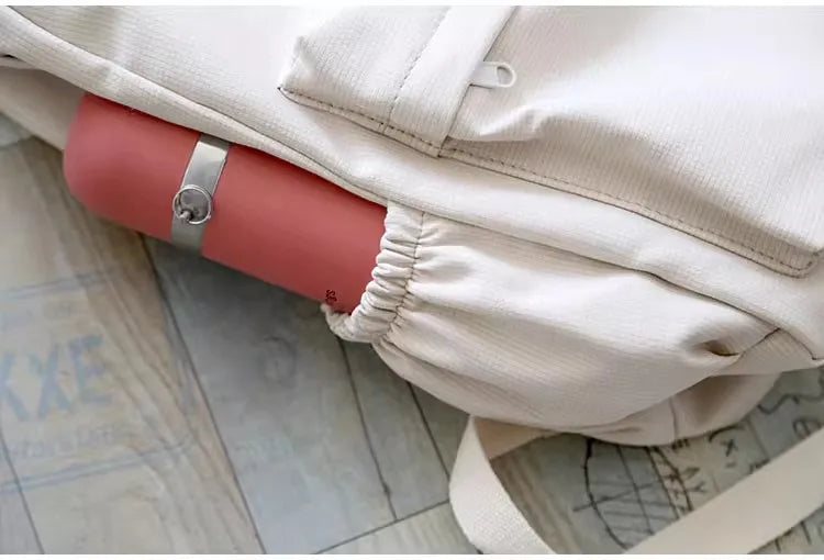 New Waterproof Nylon Women Backpack Female Travel Bag Backpacks Schoolbag for Teenage Girls Solid Color Bookbag Mochila Bookbag