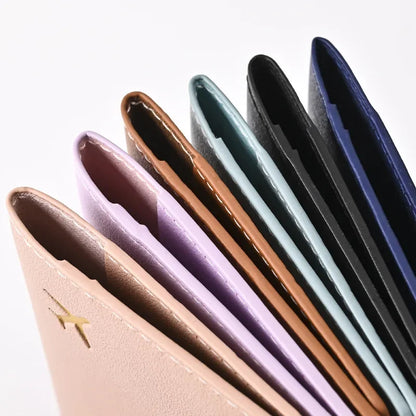 Multifunctional PU Leather Passport Wallet – Stylish & Secure Travel Organizer for Men & Women!