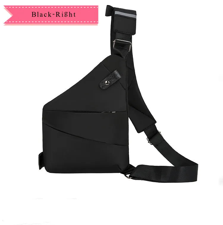 Men's Multifunctional Anti-Theft Chest Bag – Waterproof Crossbody Messenger & Fanny Pack