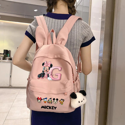 Disney Mickey & Minnie Mouse School Backpack – Adorable & Durable Bookbag for Kids, Teens & Students!