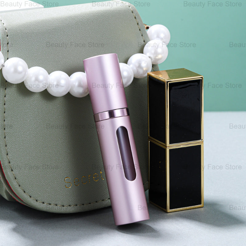 Portable Mini Refillable Perfume Spray Bottle – 5ML/8ML Travel-Friendly Atomizer