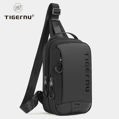 Men's Cool Style Chest Bag – Lightweight Crossbody Shoulder Bag with Lifetime Warranty