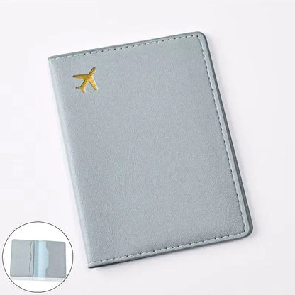 Multifunctional PU Leather Passport Wallet – Stylish & Secure Travel Organizer for Men & Women!