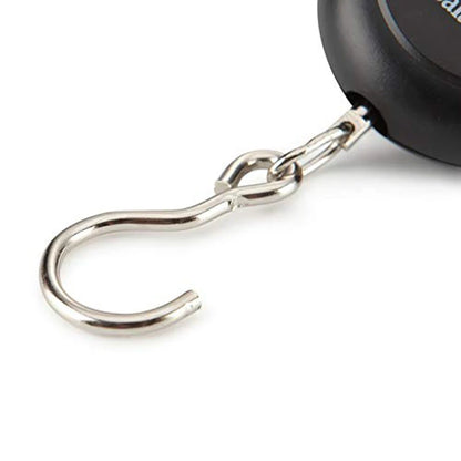 50KG/10g Digital Hanging Scale – LCD Backlit Pocket Scale for Luggage & Fishing