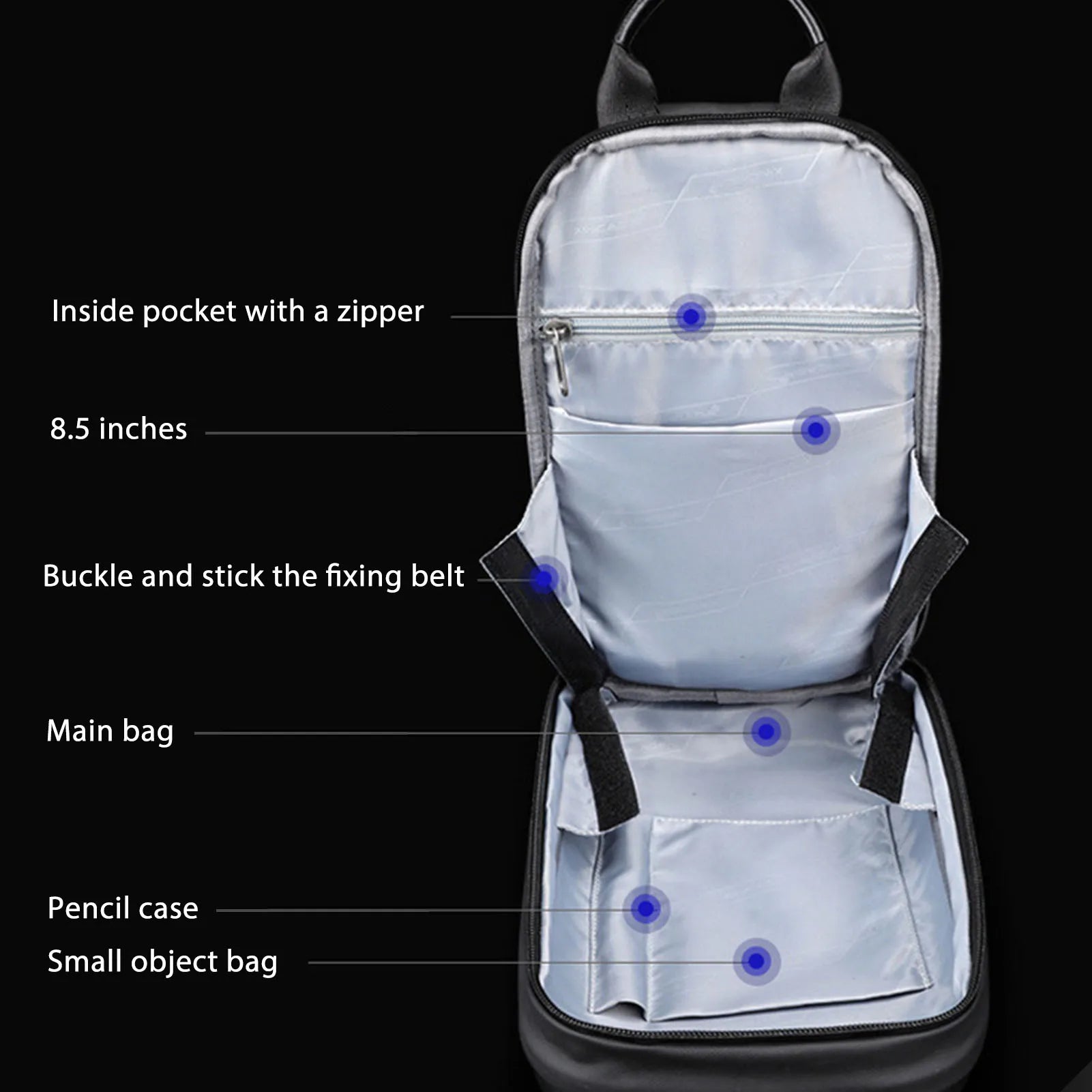 Men's Multifunctional Waterproof Crossbody Bag – Stylish & Adjustable Shoulder Chest Bag