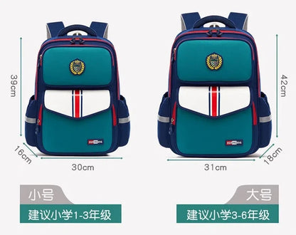 Kids' Orthopedic Waterproof School Backpack – Durable, Comfortable & Spacious Book Bag for Boys & Girls!