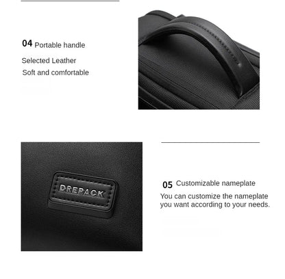 Waterproof Backpack Travel Bag Laptop backpack Large Capacity Backpacks Business Bag Detachable Backpack Dual-purpose Bag