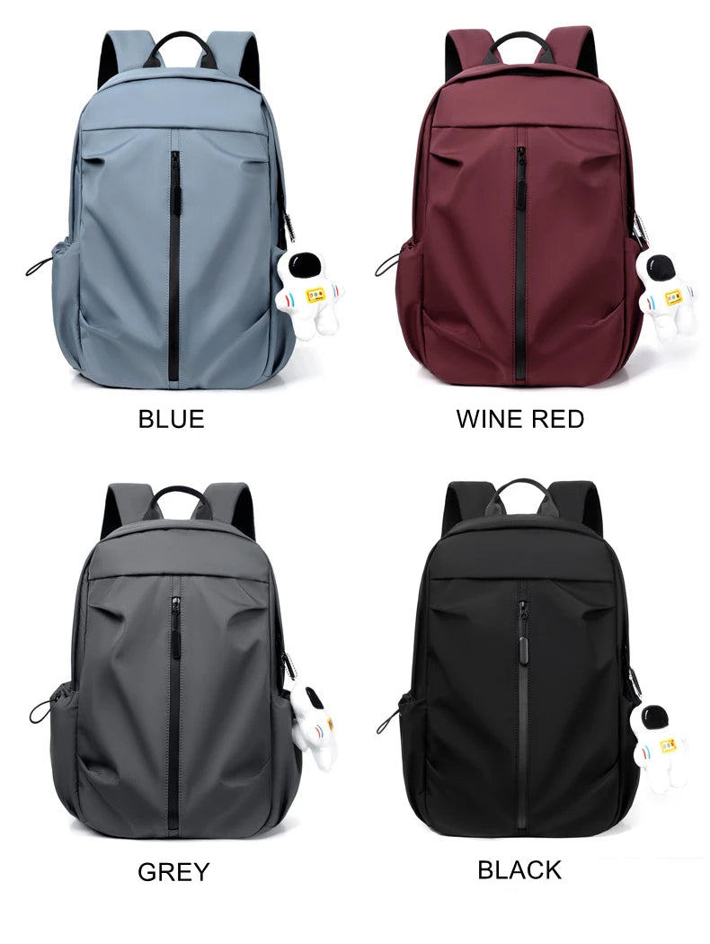 Fashion 35L High Capacity Waterproof Backpack – Trendy Laptop School Travel Bag for Men and Women