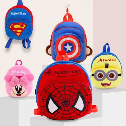 Adorable Spider-Man Plush Backpack – Soft & Fun Schoolbag for Kids, Perfect for Travel & Birthday Gifts!