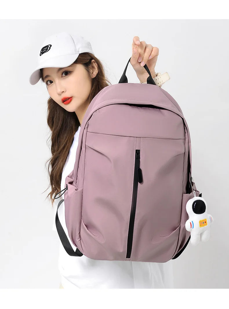 Fashion 35L High Capacity Waterproof Backpack – Trendy Laptop School Travel Bag for Men and Women
