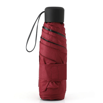 ☀️☔ Ultra-Light Mini Pocket Umbrella – Compact, Windproof & UV-Protective for Travel & Outdoor Use! 🌦️✨
