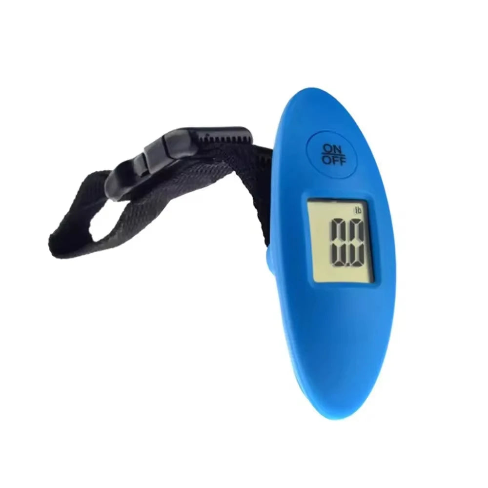 Mini LCD 40kg/100g Digital Electronic Luggage Scale Portable Suitcase Scale Handled Travel Bag Weighting Fish Hook Hanging Scale