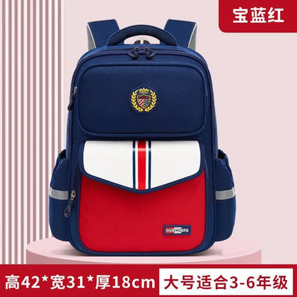 Kids' Orthopedic Waterproof School Backpack – Durable, Comfortable & Spacious Book Bag for Boys & Girls!
