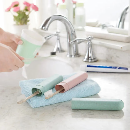 Portable Travel Toothbrush Case – Protective Tube Cover for Hygiene & Convenience
