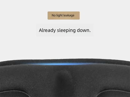 3D Sleeping Mask for Women Men Soft Blackout Eye Mask for Sleep Blissfully Blindfold Concave Sleep Mask with Adjustable Strap