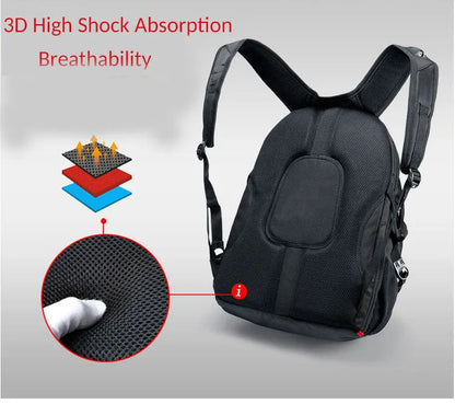 Swiss Multifunctional 17-Inch Laptop Backpack – Durable Travel & College Bag with USB Charging & Water Resistance