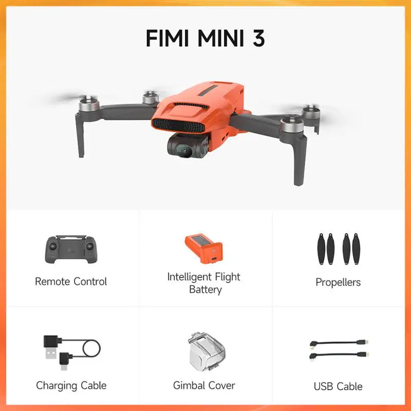 2025 MINI 3 new drone 4K 60fps AI Super Night Video 9km range 3-axis Gimbal 249g Ultralight design smart tracking mini pro drone
