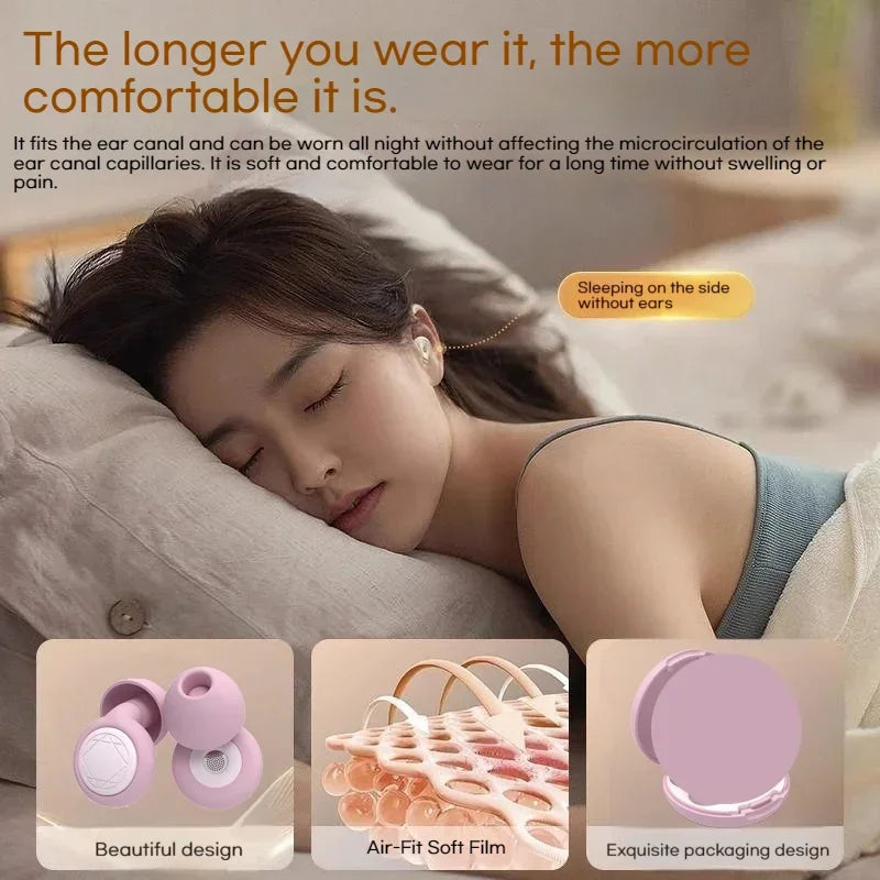 🌙 Silence the Noise, Sleep & Swim Peacefully – Ultra-Soft Silicone Earplugs for Powerful Noise Reduction & Waterproof Comfort! 🏊✨