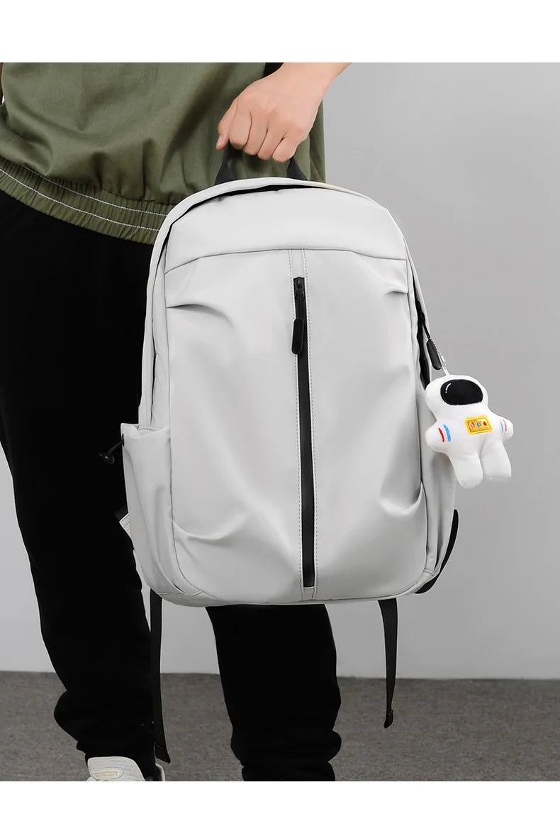 Fashion 35L High Capacity Waterproof Backpack – Trendy Laptop School Travel Bag for Men and Women