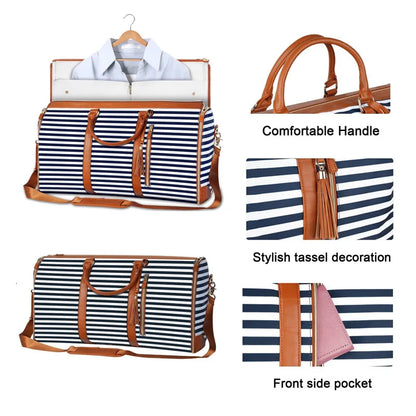 Versatile Travel Folding Bag – Large-Capacity Handbag & Crossbody Backpack for Storage & Outdoor Use