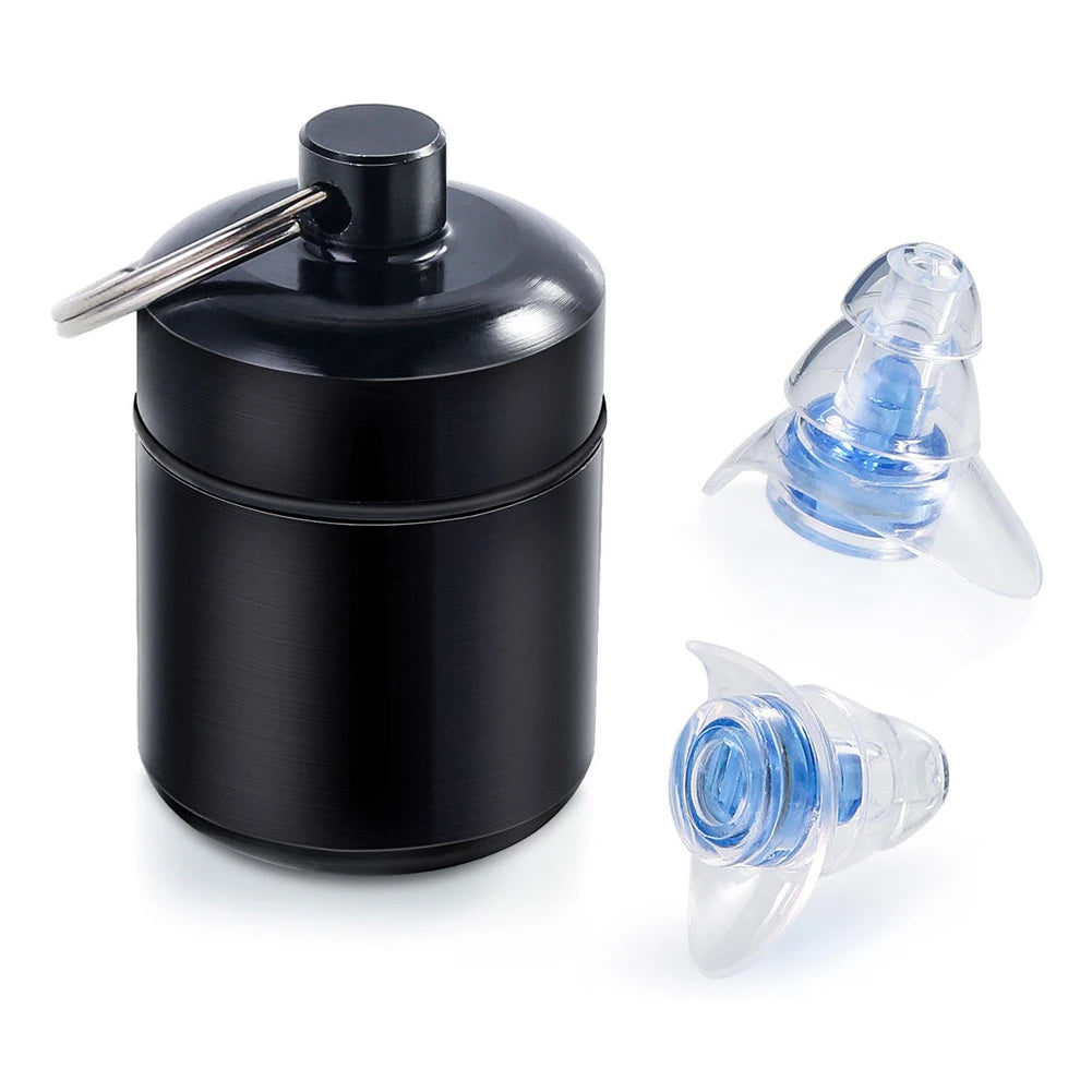 🌙 Block Out Noise, Sleep Better – Soft Silicone Noise-Canceling Earplugs for Sleep, Study & Concerts! 🎧✨