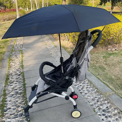 Universal Baby Stroller Umbrella Adjustable Pram Shade Umbrella Uv Sunshade For Stroller Accessories Foldable Parasol for Travel
