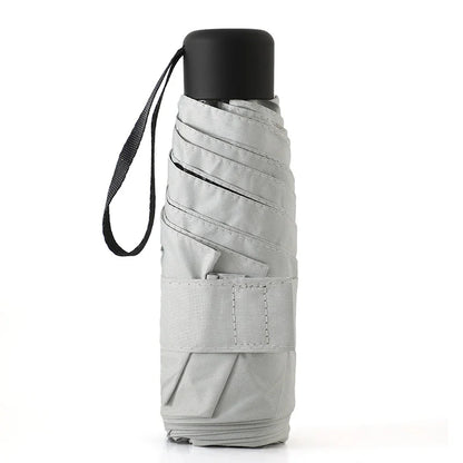 ☀️☔ Ultra-Light Mini Pocket Umbrella – Compact, Windproof & UV-Protective for Travel & Outdoor Use! 🌦️✨