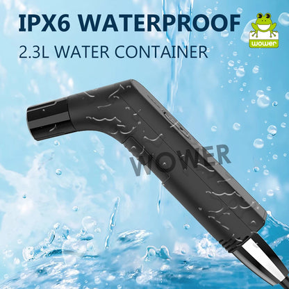 🚿 Wower Portable Electric Bidet – Rechargeable 2.3L Shattaf for Personal Hygiene, Travel & Camping! ✨💦