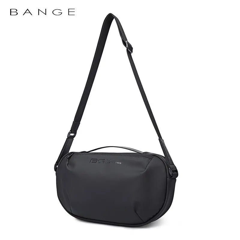 BANGE Men's Waterproof Crossbody Bag – Large Capacity Anti-Theft Sling Shoulder Bag for Travel & Daily Use