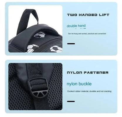 Football-Themed School Backpack – Durable & Stylish Travel Bag for Boys & Teenagers!