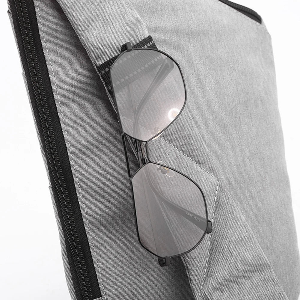 Men's Anti-Theft Travel Crossbody Bag – Mini Waterproof Sling Chest Bag for Everyday Use