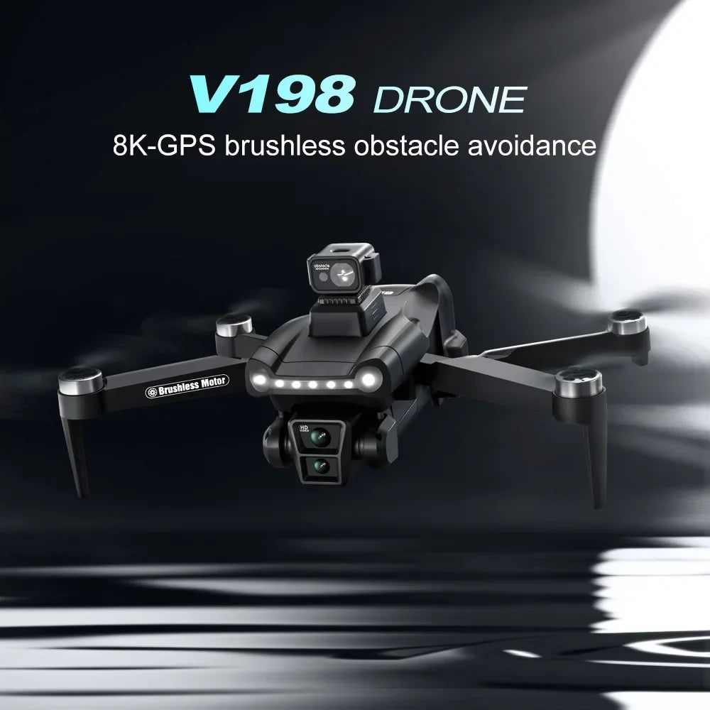 Xiaomi MIJIA V198GPS Drone 5G GPS Professional 8K HD Aerial Photography Dual Camera Laser Obstacle Avoidanc Brushless Quadrotor