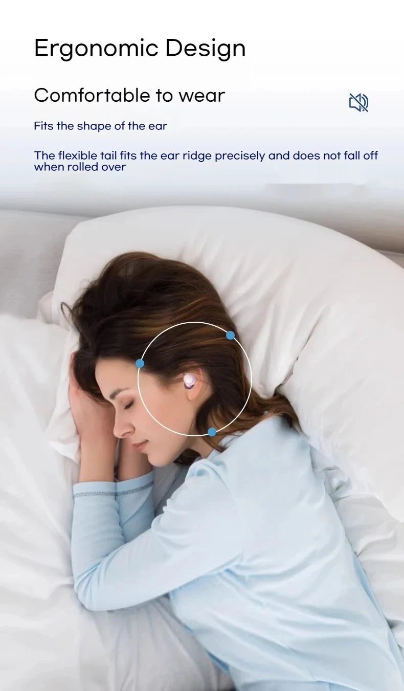🌙 Silence the Noise, Sleep & Swim Peacefully – Ultra-Soft Silicone Earplugs for Powerful Noise Reduction & Waterproof Comfort! 🏊✨