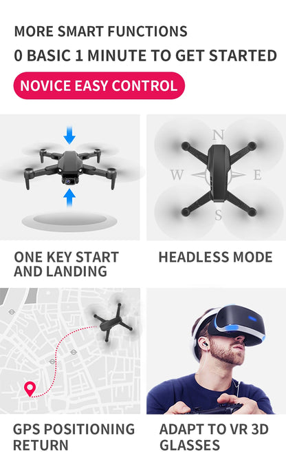 L900 PRO SE GPS Drone – 4K Dual Camera, 5G WiFi FPV, Brushless Motor, Foldable Quadcopter