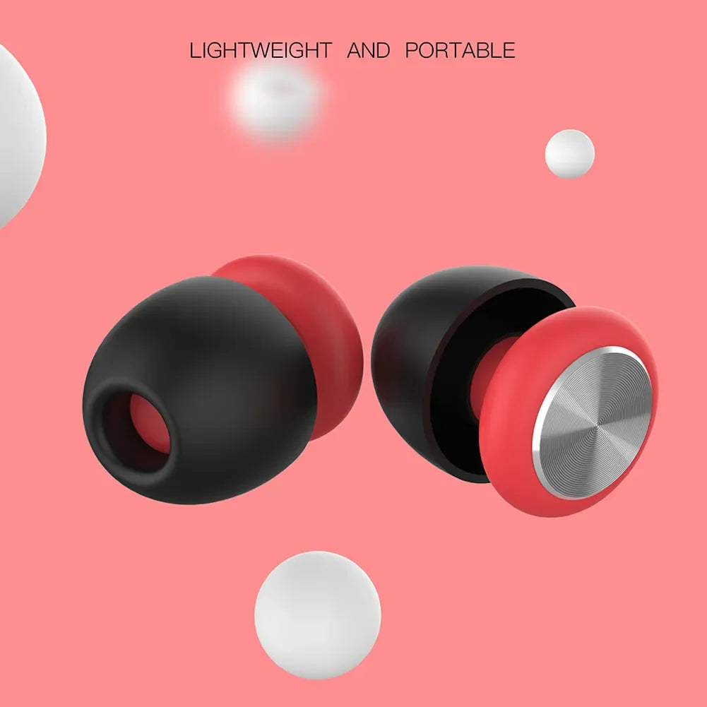 Silicone Soundproof Earplug Anti Noise Sleeping Ear Plugs Sound Insulation Noise Reduction Ear Protection Swimming Earplugs