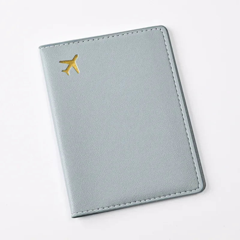Multifunctional PU Leather Passport Wallet – Stylish & Secure Travel Organizer for Men & Women!