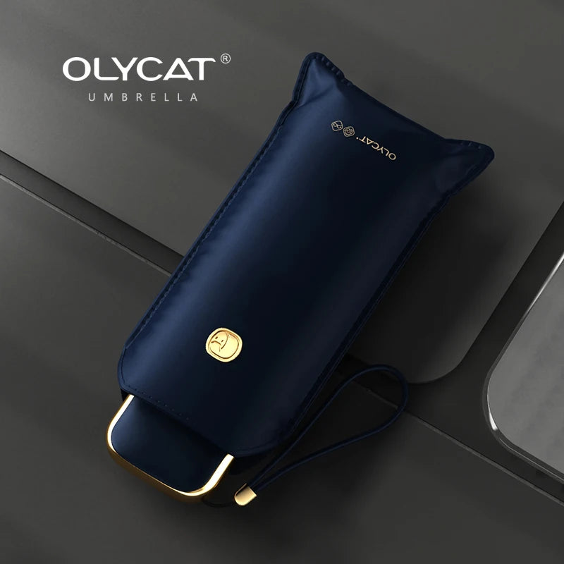 ☀️☔ OLYCAT Five-Fold Mini Umbrella – Ultra-Compact, Stylish & UV-Protective for Travel & Everyday Use! 🌦️✨