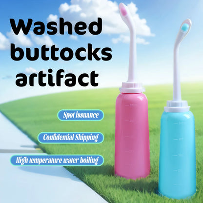 🚿 500mL Portable Handheld Bidet – Gentle & Hygienic Cleansing for Moms, Babies & Travel! ✨💦