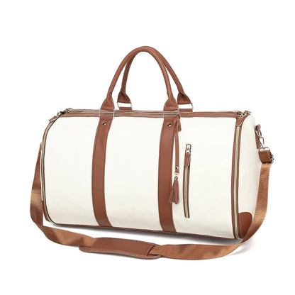 Versatile Travel Folding Bag – Large-Capacity Handbag & Crossbody Backpack for Storage & Outdoor Use