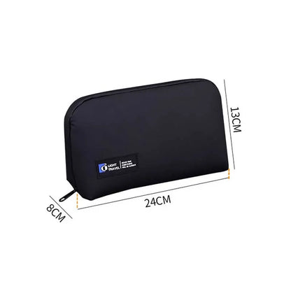 New Portable USB Cable Organizer Bag – Travel Storage Pouch for Earphones, Power Bank, Data Cables & Accessories