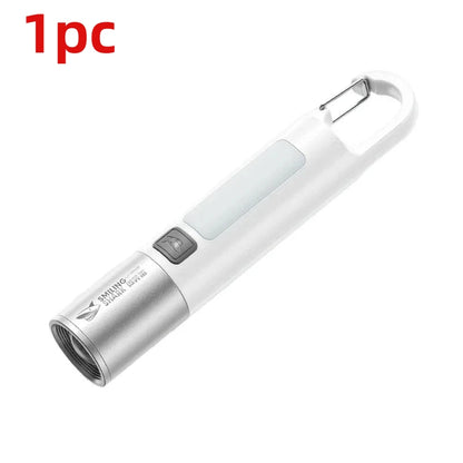 Xiaomi Outdoor Strong Light Flashlight – High Brightness Multifunctional Rechargeable Flashlight with Side Light for Camping & Emergency