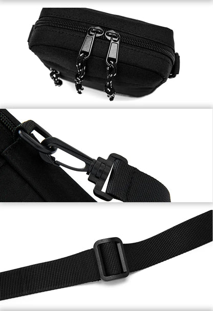 Men's Mini Crossbody Bag – Lightweight Nylon Shoulder Sling Bag for Travel & Daily Use