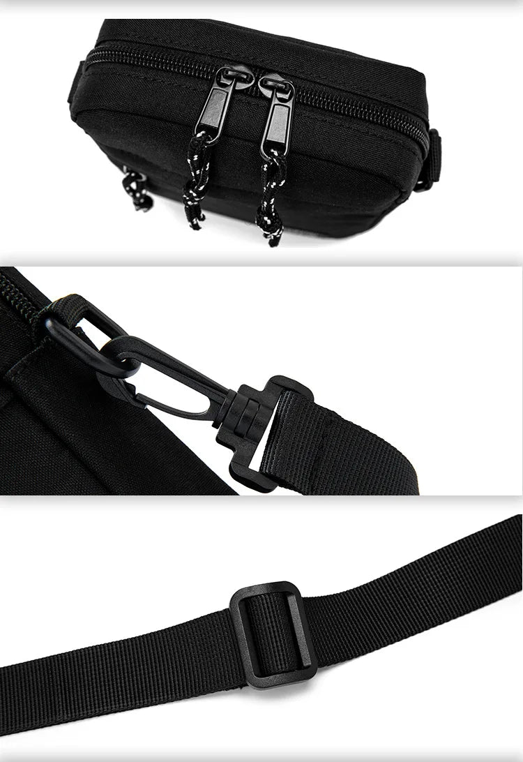 Men's Mini Crossbody Bag – Lightweight Nylon Shoulder Sling Bag for Travel & Daily Use
