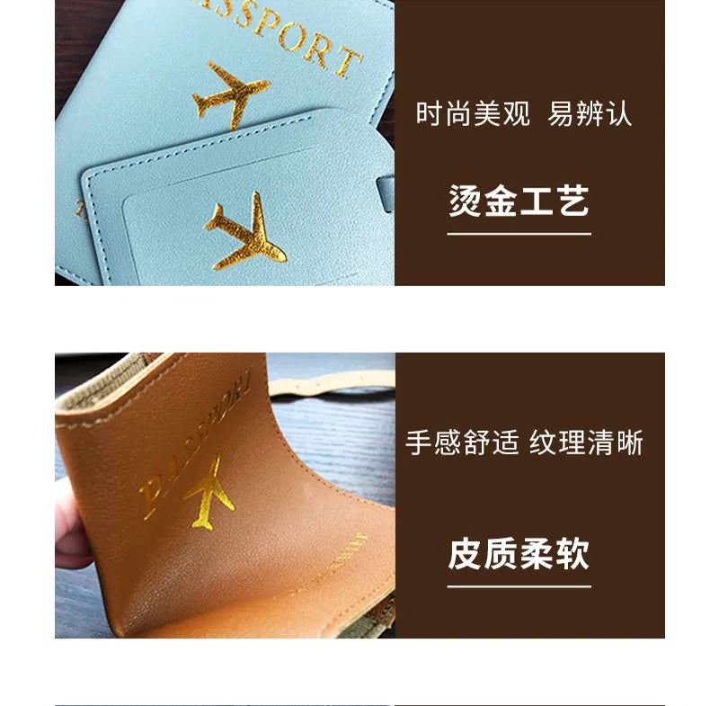 Multifunctional PU Leather Passport Wallet – Stylish & Secure Travel Organizer for Men & Women!
