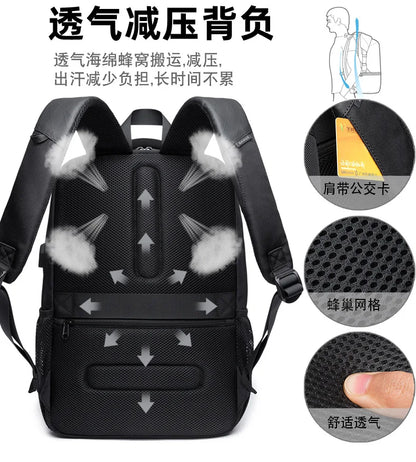 Bange Men's Designer Laptop Bag – School Bags for Boys, Tactical Business & Sports Travel Backpack for Men
