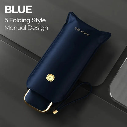OLYCAT Flat Automatic Umbrella Woman Ultralight Travel Sun Umbrella Luxury Anti UV Portable Parasol Umbrella