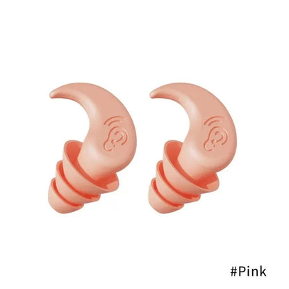 Sleep Soundly & Swim Confidently: Premium Waterproof Anti-Noise Silicone Earplugs for Ultimate Soundproof Comfort!
